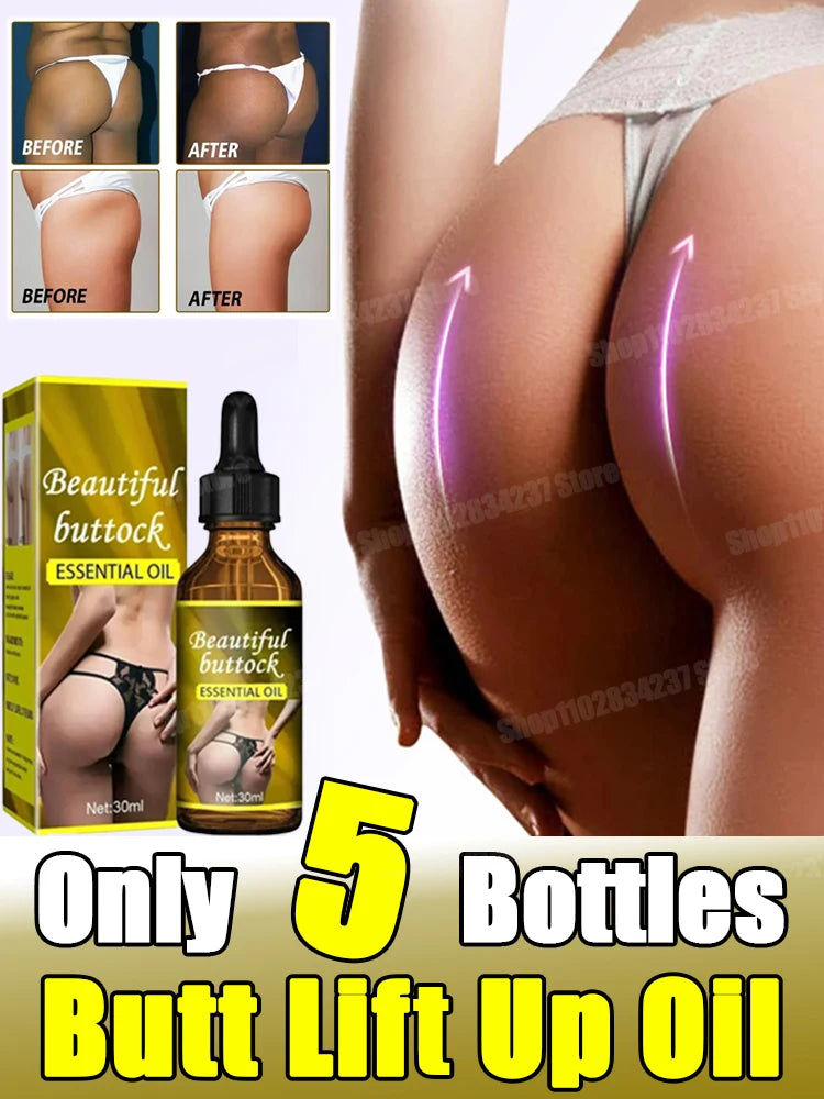 Hip Buttock Essential OIl Butt Lift Up Hip Firming Butt Enhancement Oil for Women Body Sexy Care